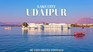 Udaipur 4k, India 🇮🇳 ULTRA HD 60FPS  by Drone View