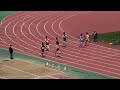 2017東部選手権　男子100m　予選4組～6組