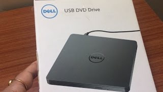 Unboxing Dell External DVD+/-RW Optical Drive DW316