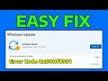 How To Fix Windows Update Error Code 0x800f0991