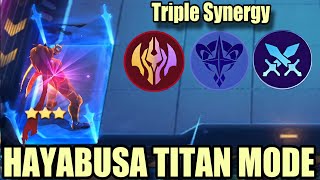 HAYABUSA TITAN MODE 🔥 IMMORTALS+ASTRO+ASSASSIN SYNERGY | HOW TO PLAY LING MAGIC CHESS BEST SYNERGY