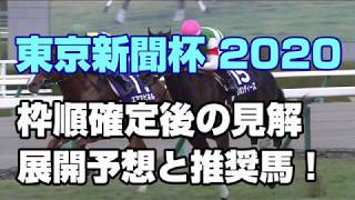 【競馬予想】東京新聞杯2020　枠順確定後の見解　展開予想と推奨馬！