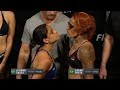 Livia Renata Souza vs. Sarah Frota - Weigh-in Face-Off - (UFC Fortaleza) - /r/WMMA