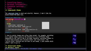 C.1 Emacs Tutorial - Init File