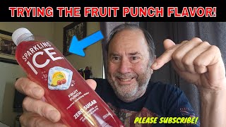 Trying Out Sparkling Water With A Twist - Fruit Punch Flavor Taste Test! #FRUITPUCH #TASTETEST #FYP