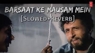 Barsaat Ke Mausam Mein 90's song | [Slowed+Reverb] | Kumar Sanu | Lofi Mix