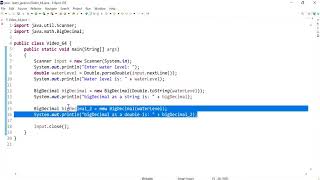 Java 64: Truncate a double using BigDecimal