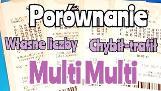 Multi Multi. 20 zakładów. Promocyjne 9 skreśleń. Porównanie.