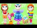 My Talking Angela 2 Spring update all outfits unlocked & Srickers Book Completed Gameplay