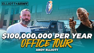 Touring Andy Elliott's Lion Den // 9 Figure Business Walkthrough // Eric Cline