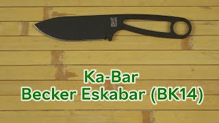 Розпаковка Ka-Bar Becker Eskabar (BK14)