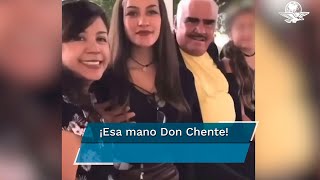 Exhiben en TikTok a Vicente Fernández por acosar a joven; recibe fuertes críticas