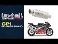 Lextek GP1 Exhaust Sound: Aprilia RSV1000 (2004-2008)