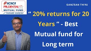 “ 20% returns for 20 years ” - Best Mutual fund for Long term - [Sectoral Fund]