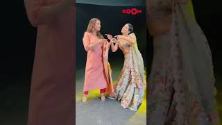 Sara Ali Khan & Madhuri Dixit groove to 'Hawa Mein Udati Jaaye' 😍 #shorts #saraalikhan #madhuridixit