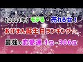 【2021年】モテる・売れる女！あげまん誕生日ランキング☆最強の恋愛運1位から366位