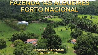 FAZENDA 145 ALQUEIRES DUPLA APTIDÃO PORTO NACIONAL TOCANTINS (63)98411-1737