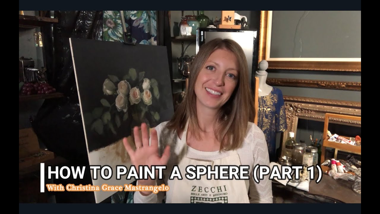 How To Paint A Sphere Part 1 Youtube