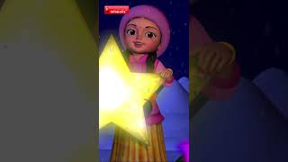 క్రిస్మస్ చెట్టు మీద మెరిసే నక్షత్రాలు - Christmas Song | Telugu Rhymes for Kids | Infobells