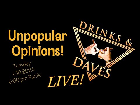 Unpopular opinions!