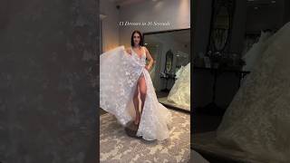 11 BERTA wedding dresses in 16 seconds