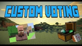 Minecraft Plugin Tutorial: CUSTOM VOTING