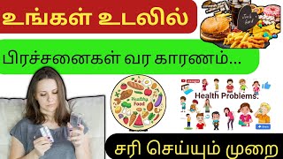 உங்கள் உடலில் பிரச்சனைகள் வர காரணம் அதை சரி செய்யும் முறை Call+91 7397278137 #healthyfood #junkfood