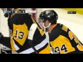 Penguins go end-to-end for a goal with precision passing