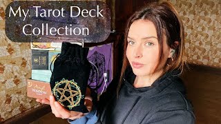 My Tarot Deck Collection / Looking at ALL the Tarot Decks I Own!