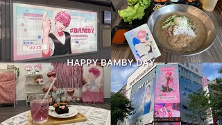 PLLI VLOG｜斑比生日應援跑咖記錄｜Bamby birthday cafe in Taipei