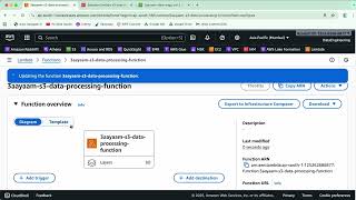 3. AWS Lambda Batch - HANDS-ON : Configure Lambda Function & its Components