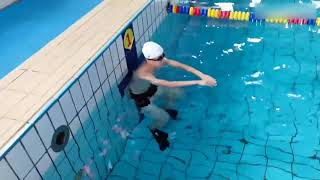 游泳练习生教学系列自由泳1 Swimming beginner freestyle teaching1