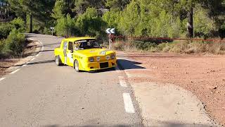 RENAULT 8 EN RALLY 49 SUBIDA AL GARBI (VALENCIA)