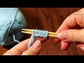 1. knitting for beginners. how to cast on knitting needles