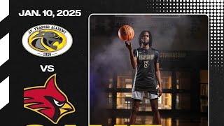 (#16) St Frances Academy vs Calvert Hall College Game- 2024-25 DSN Friday DMV HS Hoops Showdown