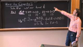 Lecture 24: Entanglement: QComputing, EPR, and Bell's Theorem