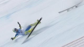 2012's Alpine Skiing Crashes - Universal Sports
