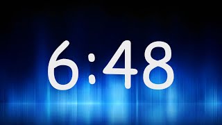 6:48 Minutes Timer / Countdown from 6min 48sec