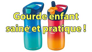 Gourde Enfant inox, Bouchon Pratique et Hygiénique de Maped