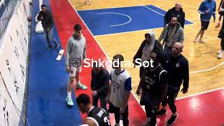 Skandal ne ndeshjen Vllaznia - Tirana Basketboll