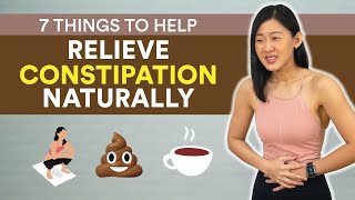 Can't Poop? 💩 Do this 7 Things to Relieve Constipation Naturally!