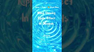 "Water Animation Using Only Ripple effect HTML, CSS & Javascript | Web Dev Magic #water #ribble