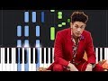 Bryce Vine - Drew Barrymore (Piano Tutorial)