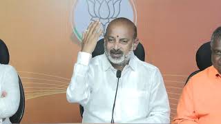 Live : Addressing the Media at BJP State Office, Nampally