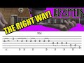 Led Zeppelin - Whole Lotta Love (Guitar Solo) - The RIGHT Way! Guitar Lesson with Tabs!