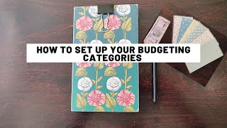 ✨Setting up Budgeting Categories ✨I Cash Stuffing I Organising Finance I India I Simple life
