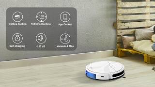 Tikom Robot Vacuum and Mop Combo 2 in 1 | G8000 Pro Robotic Vacuum Cleaner | Best Robot Vacuum