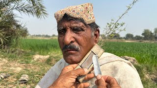 ASMR Pakistani Shaving With Barber Old [ASMR SHAMS]