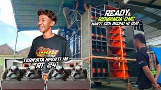 Nahlo Mau Kemana Ini🔥Sudah Ready 12 Subwoofer‼️Jadi Sperti Ini dalamnya RT 24 Riswanda Cakwan