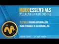 Modo Essentials: Dynamic Modeling